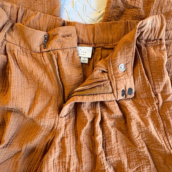 A New Day Wide Leg Linen Pants - Picture 3 of 6